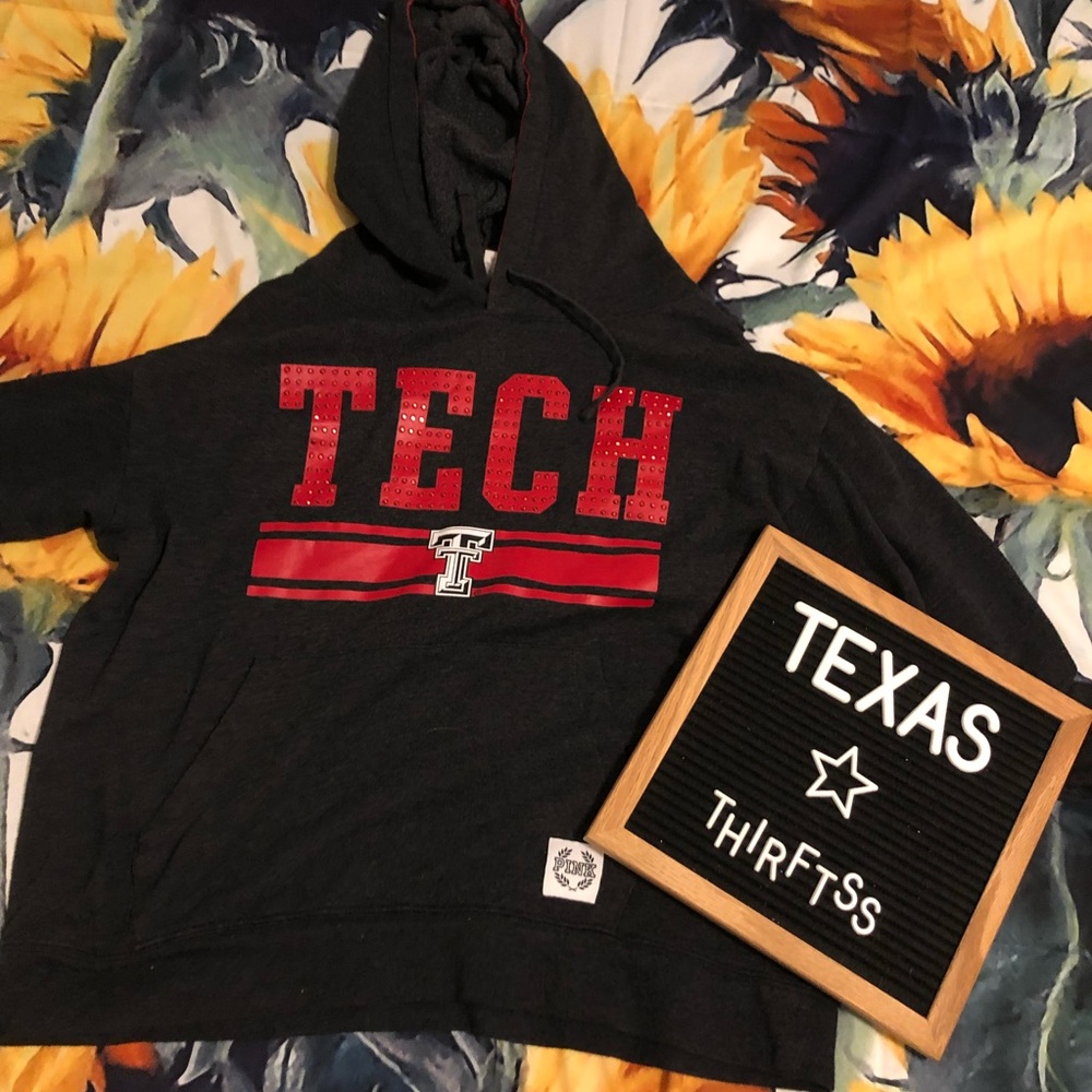 ✰NWOT Texas Tech Pink Sweatshirt